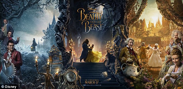 Beauty and the Beast landscape poster