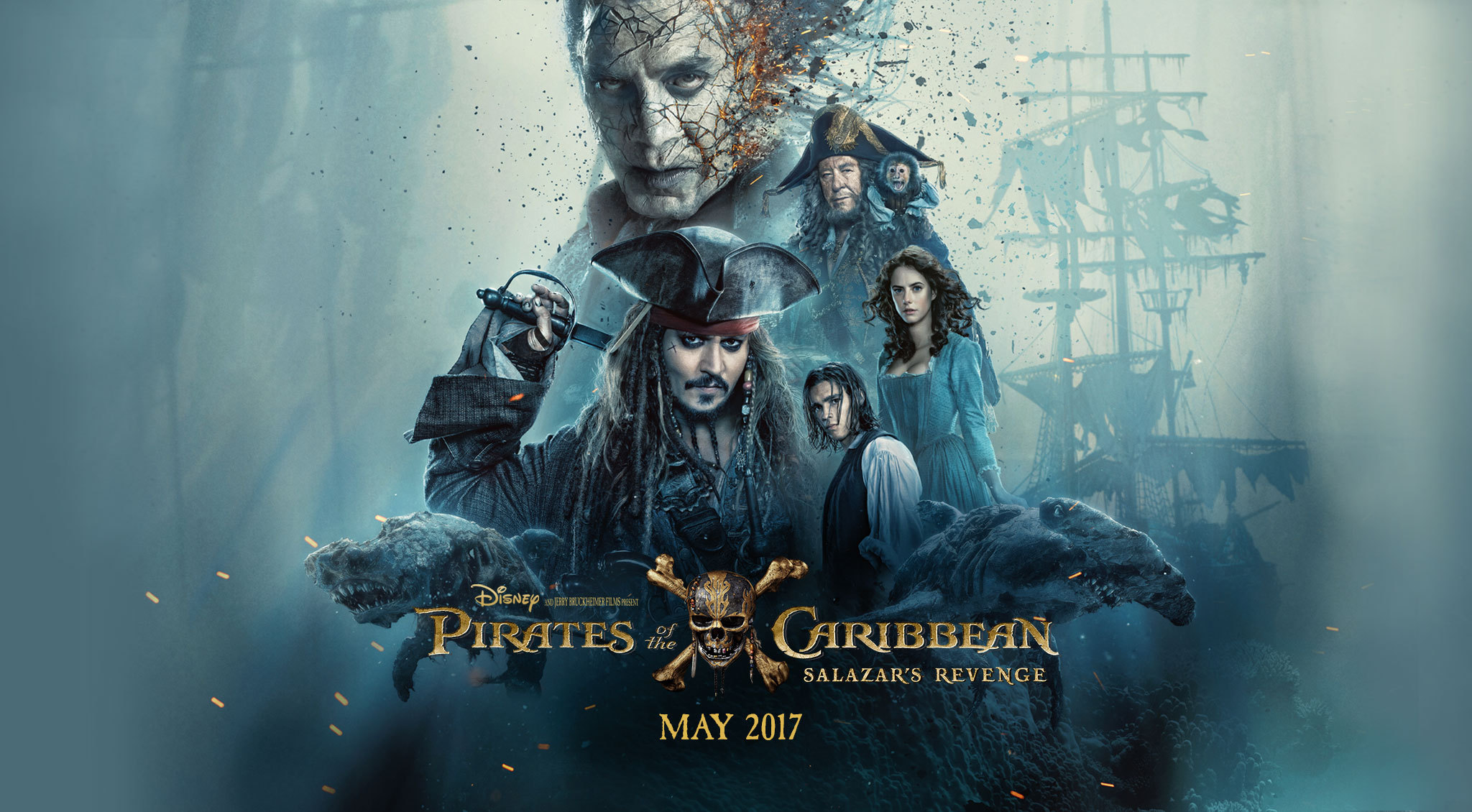 Pirates of the Caribbean: Dead Men Tell No Tales landscape poster