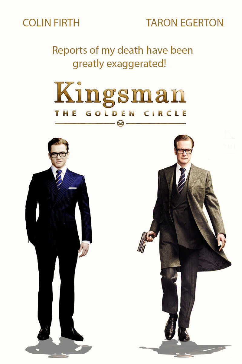 3D: Kingsman: The Golden Circle landscape poster