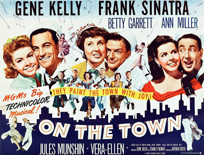 On the Town landscape poster